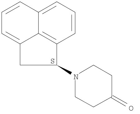4-Piperidinone, 1-[(1S)-1,2-dihydro-1-acenaphthylenyl]-